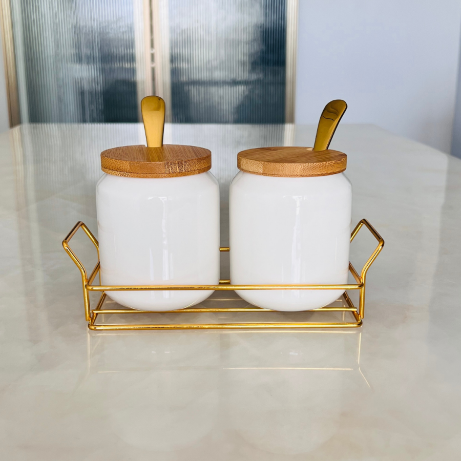 Mini Stainless Steel Snack Basket with Handle – Gold & Silver | Frying & Serving Basket for Finger Food