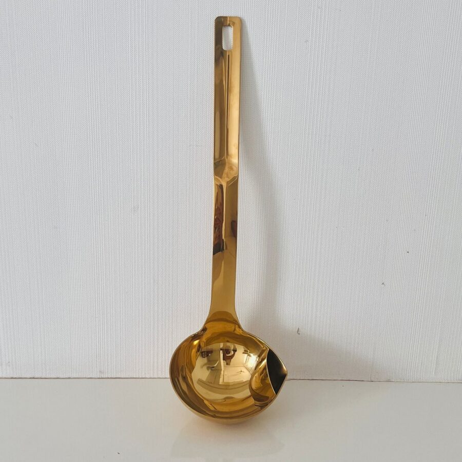 Set of 3 Small Serving Spoons - Gold & Silver option - 304 Stainless Steel
